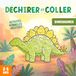 Activités Manuelles 2-5 Ans Dinosaures: Bricolages à Déchirer et Coller, pour Développer la Créativité et la Motricité Fine de Votre Enfant !