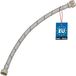 KOTARBAU® Tuyau de raccordement flexible 3/8"x3/8" - Tuyau de raccordement pour robinetterie 40 cm - Tuyau de robinet flexible - Écrou tournant x raccord à compression - Tuyau de raccordement sanitaire - Tuyau de raccordement tressé en acier inoxydable - Argent