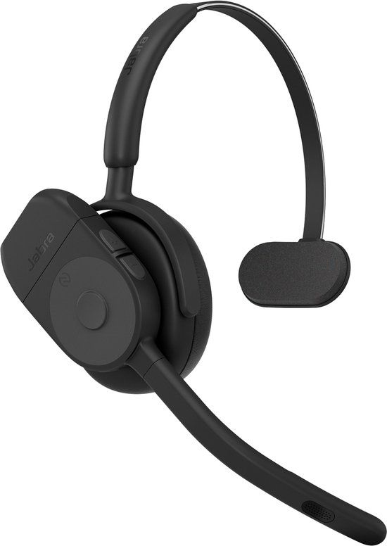 Jabra Perform 75 Headset Hoofdband USB Type-C Bluetooth Zwart