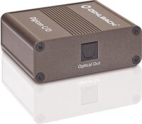 Oehlbach Digicon C/O - Digitaal-elektrische/optische audioconverter - Zwart