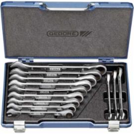 Gedore Steeksleutelset 12-delig | 8-19mm | 7 R-012