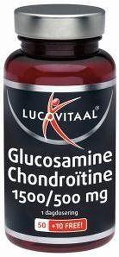 Lucovitaal Glucosamine Chondroïtine 1500/500mg Tabletten
