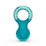 Suavinex, Koelende bijtring voor baby's, vanaf 4 maanden, met reliëf, stap 2, blauw