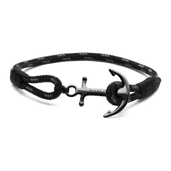 Tom Hope Classic Triple Black One Armband TM0181 (19.00 cm) - Unisex