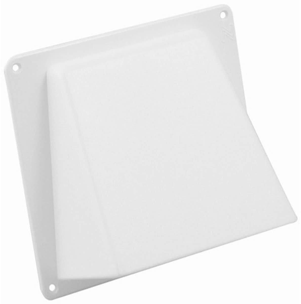 Electradeel Gevelklep 125 mm Wit