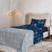Fantasy Italian Bed Linen Ipnotic Microfiber Duvet Cover Set for Small Double Bed