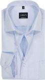 VENTI CASA MODA comfort fit overhemd - mouwlengte 72 cm - structuur - donkerblauw - Strijkvrij - Boordmaat: 43