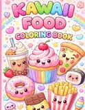 Kawaii Food Coloring Book: Deliciously Adorable Coloring Adventure