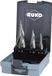 RUKO 101026RO Getrapteboorset 3-delig 4 - 12 mm, 4 - 20 mm, 4 - 30 mm HSS 3 vlakken schacht