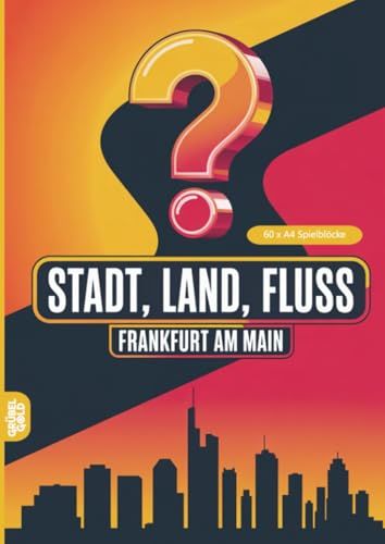 Stadt, Grübelgold Stadt, Land, Fluss, Frankfurt am Main Paperback