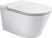 SCHÜTTE Cesari Bidet Douche WC Wandcloset - Randloos - Diepspoel - met Slim WC-zitting, wit