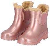 Morethansocks - Chelsea regenlaarzen kinderen - Unisex - Fake Fur voering - Maat 21 t/m 36