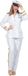 Wilbers & Wilbers Luxe Navy Officier Kostuum Wit Dames - Maat 42