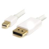 StarTech.com Mini DisplayPort naar DisplayPort 1.2 Adapterkabel - 3 m - Wit