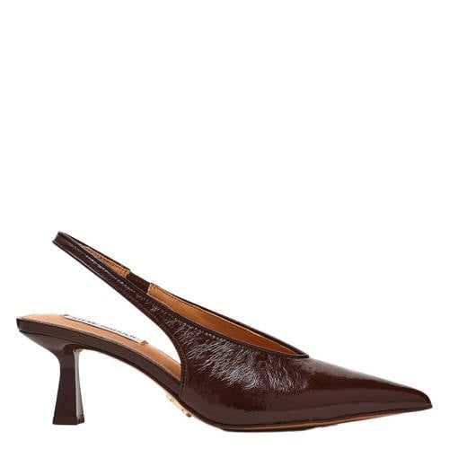 Steve Madden Alari suède slingback pumps met hak - bruin