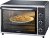 Severin TO 2058 - 42L Electric Oven with Convection, Grill, and Rotisserie - Black/Silver