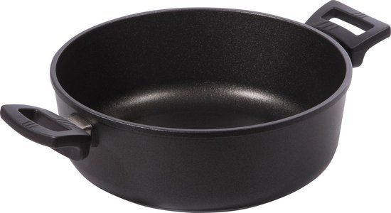 Eurolux Braadpan - Zwart - 32 cm - Aluminium