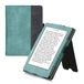 kwmobile hoes voor e-reader compatibel met Kobo Aura Edition 2 - Cover met standaard in mintgroen/donkergrijs - Kunstleer