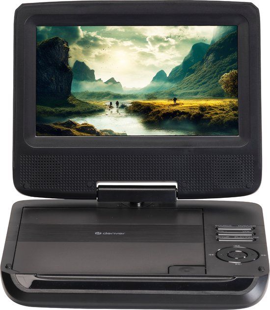 Denver MT-792 - 7 inch Draagbare DVD Speler voor in de Auto - Zwart