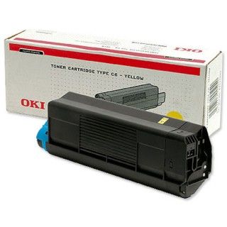 Oki 42127405 toner cartridge yellow 5000 pages