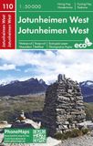 Jotunheimen Freytag & Berndt Jotunheimen West, Wander - Radkarte 1 : 50 000