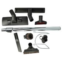 vhbw set de brosses d'aspirateur pour aspirateur AEG, set de pièces de rechange en 9 pièces pour votre aspirateur