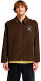 Billabong Pump Anorak Jas Heren M Donker Ceder Biologisch Katoen Waterdicht