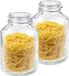 Bormioli Rocco Weckpot/inmaakpot - 2x stuks - 5000 ml - glas - beugelsluiting - D17 x H29 cm
