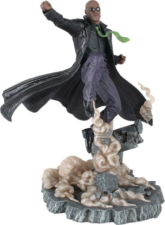Diamond Select Toys The Matrix Gallery: Morpheus Deluxe PVC Statue