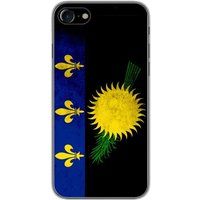 1001 coques Apple iPhone 8 Drapeau guadeloupe Bedrukt siliconen hoesje