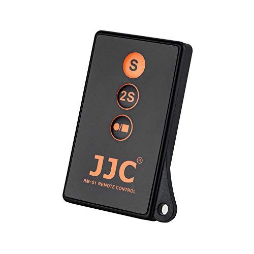 JJC Draadloze IR-afstandsbediening voor Sony Alpha A1 A9 A9II A7 A7II A7III A7R A7RII A7RIII A7RIV A7S A7SII A7SIII A6000 A6300 A6400 A6500 A6600 DLSR NEX camera's compatibel met RMT-DSLR2 & RMT-gecertificeerd. DSLR1