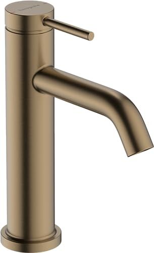 Hansgrohe Tecturis S Wastafelmengkraan - Geborsteld Brons - 11.6cm uitloop - Met Trekwaste