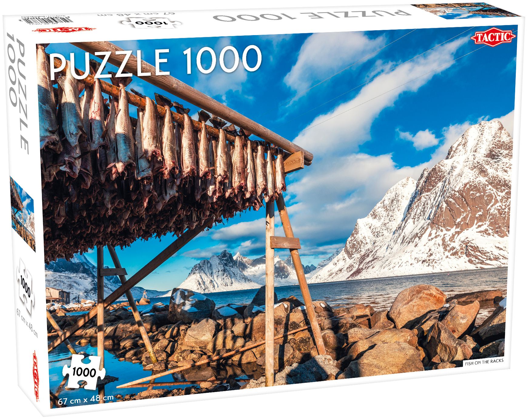 Tactic Fish on the Racks - 1000 stukjes puzzel - Meerkleurig