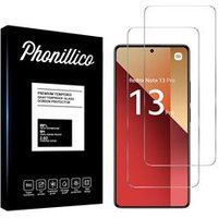 Phonillico® Gehard glas voor Xiaomi Redmi Note 13 Pro 4G [Pack 2]
