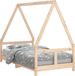 vidaXL Kinderbedframe 80x160 cm Massief Grenenhout