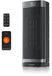 Brandson : Radiateur électrique céramique 2000 W avec contrôle via application et télécommande, chauffage électrique intelligent connecté Wi-Fi, lauréat du prix 2025, thermostat, filtre à poussière, minuterie 12 heures, couleur noire