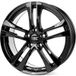 TEC-SPEEDWHEELS AS4 noir brillant 7.5Jx17 5x108 ET45