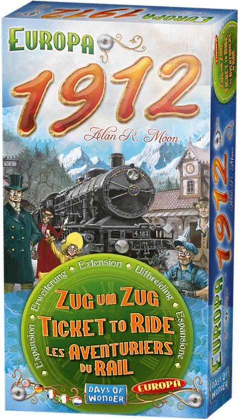 Ticket to Ride - Europa 1912 - Uitbreiding - Nederlands