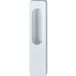 HOPPE 3866571 Omega hefdeurmossel buiten hoekig, aluminium, 34 x 150 mm | wit