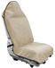 Housse de siège de voiture imperméable - Housse de siège universelle - Absorbant la transpiration - Matériau à 3 couches - 140cm x 75cm - Kaki