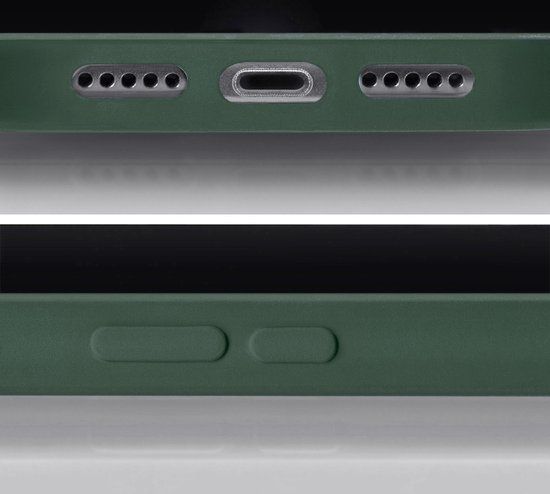 Mobilize Rubber Gelly Backcover voor Apple iPhone 15 Plus - Matt Groen