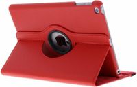 Rood 360° draaibare tablethoes iPad 2018 / 2017