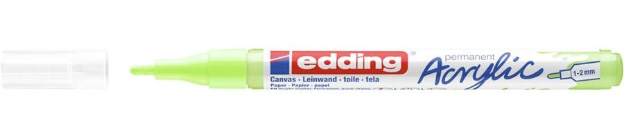 Edding 5300 acrylic marker fine groen