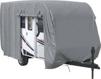 vidaXL Caravanhoes 460x250x220 cm Vlies Grijs