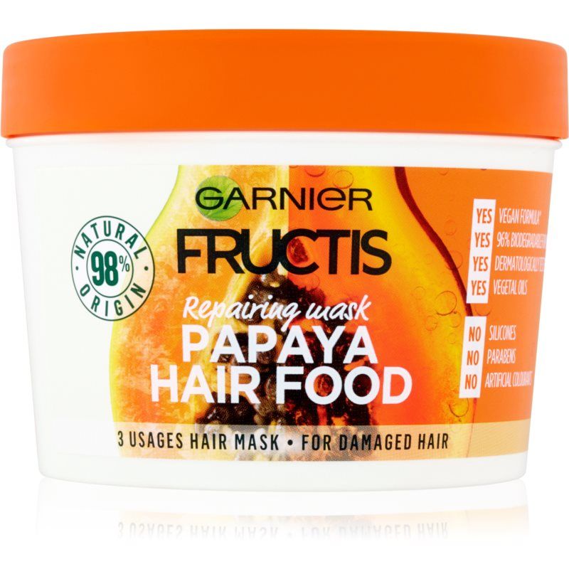 Garnier Fructis Restoring Mask For Damaged Hair (Papaya Hair Food) 400ml