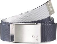 Puma Reversible Web Belt Broekriem - Blauw Grijs