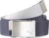Puma Reversible Web Belt Broekriem - Blauw Grijs