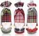 com-four® 3x Housse de bouteille de vin
