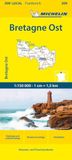 Michelin Bretagne Ost: Straßen- und Tourismuskarte 1:150.000; Auflage 2023: 309