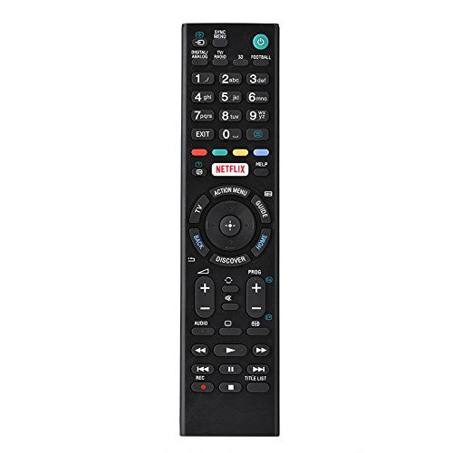 Socobeta Afstandsbediening Universele Smart TV-controller RMT-TX100D Compatibel met Sony